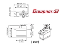 Graupner DES 476 BB Precision Digital Servo 