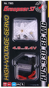 Graupner HVS 930 BB MG High Voltage Precision Digital Servo