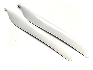 GM 19x10 White Scale Prop