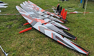 Vortex 5 DLG F3K 2 Servo Wing