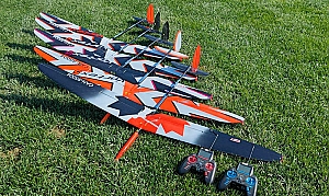 Vortex 5 DLG F3K 2 Servo Wing