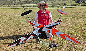 Vortex 5 DLG F3K 2 Servo Wing