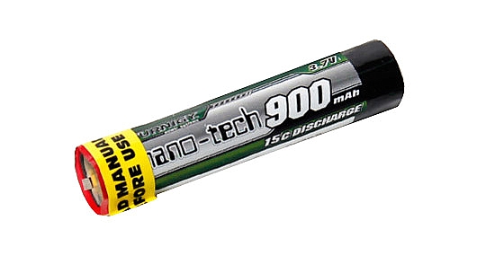 Battery RX LiPo 900mAh 2 cell